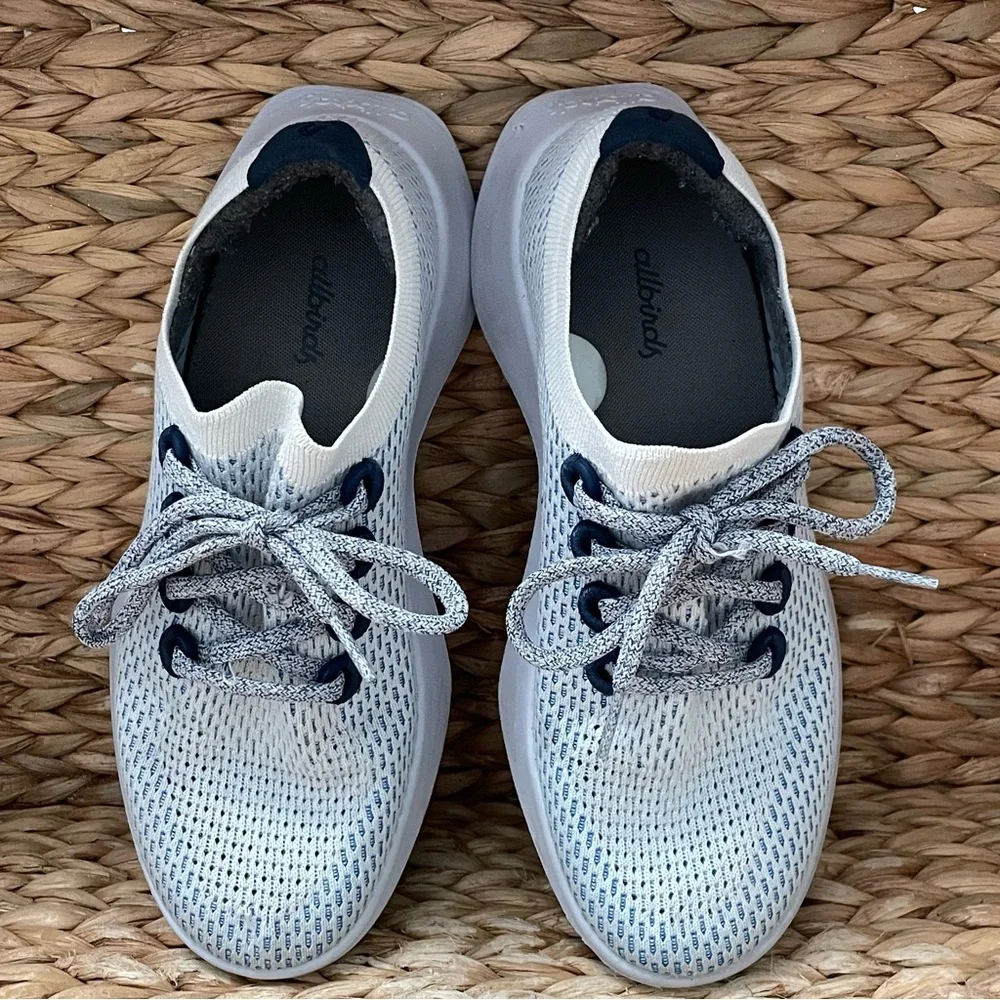 Allbirds Tree Dashers Shoe Blue White‎